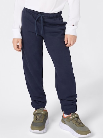 Champion Authentic Athletic Apparel Zúžený Kalhoty – modrá: přední strana