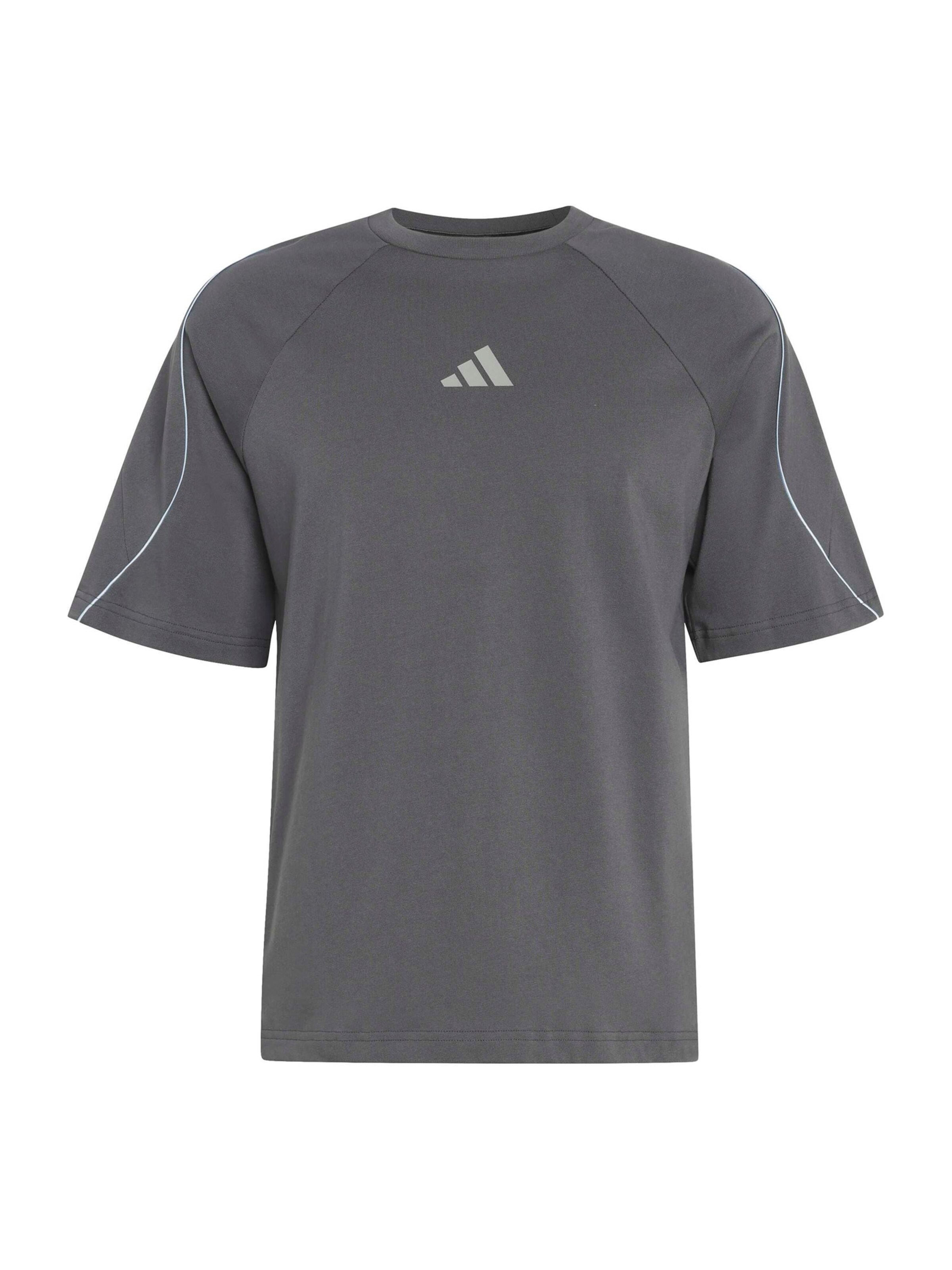 Tricou funcțional 'STADIUM' de la ADIDAS SPORTSWEAR pe gri: față