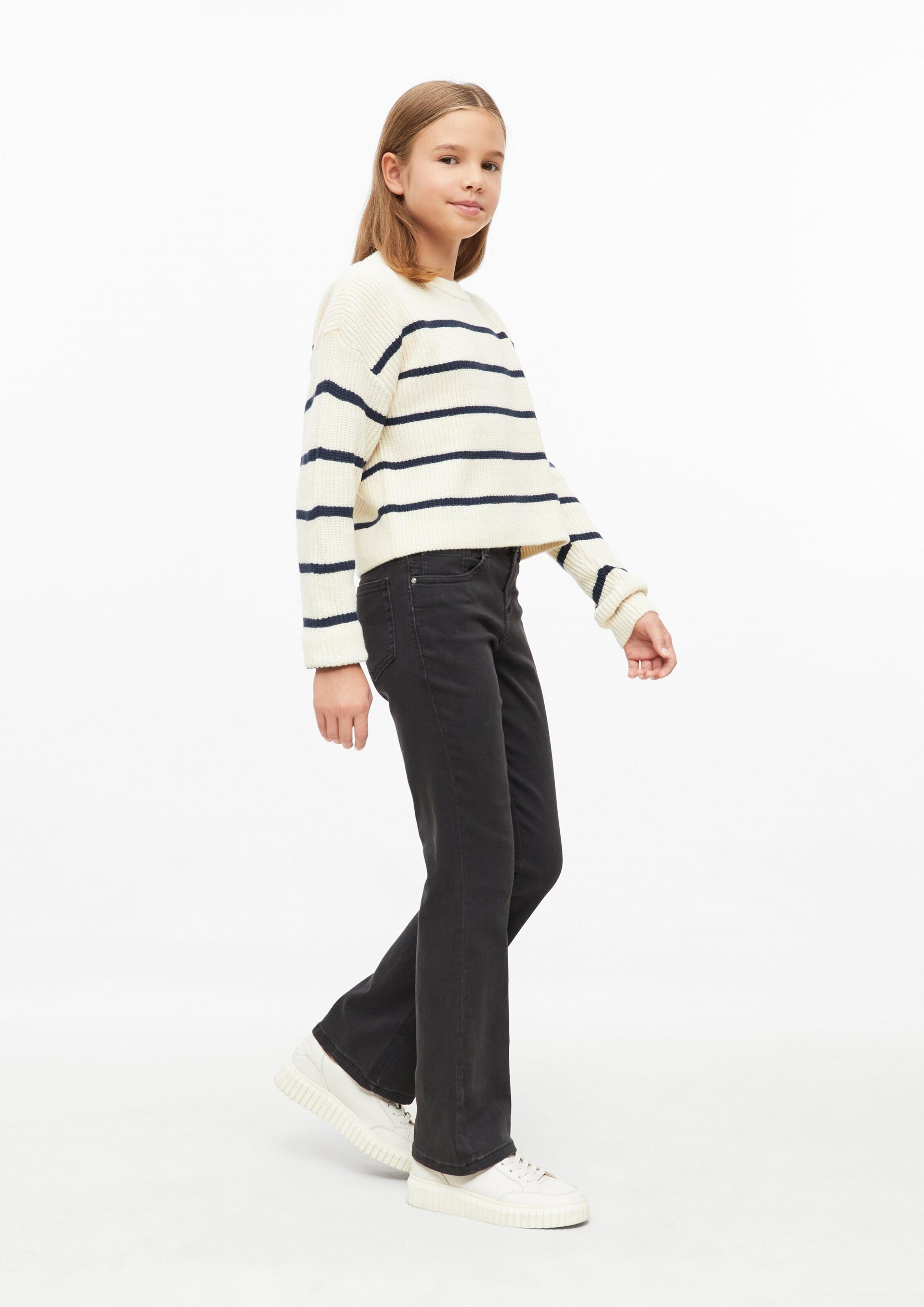 s.Oliver Flared Jeans 'Beverly' in Grijs