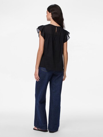 PIECES Blouse 'PCAstrid' in Zwart