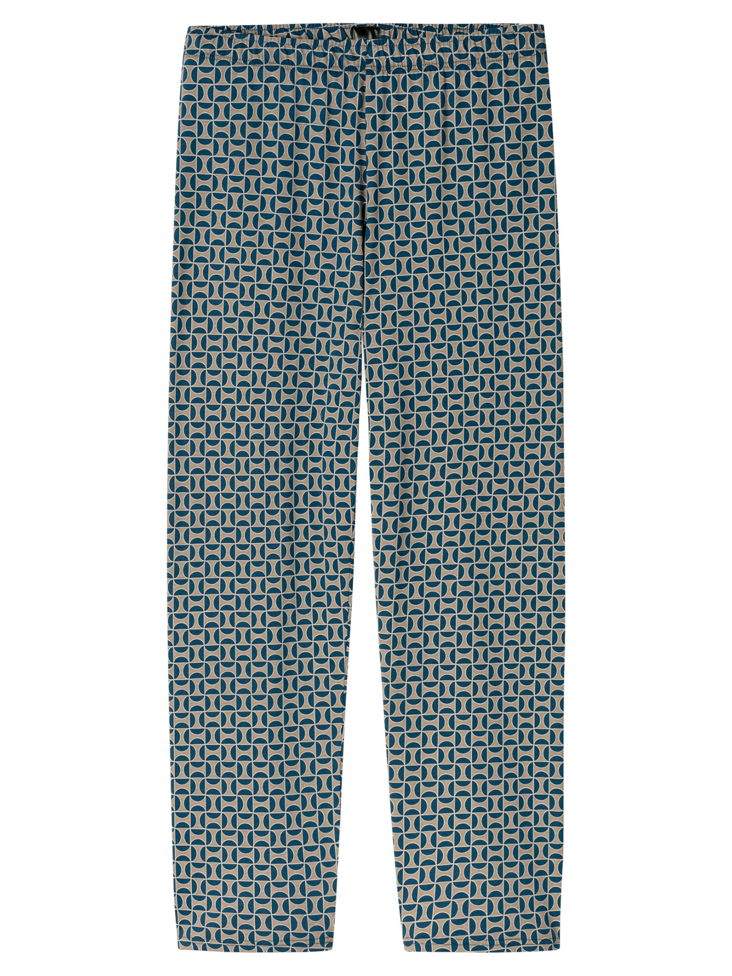 SCHIESSER - Pijama largo 'Comfort Nightwear' en marrón