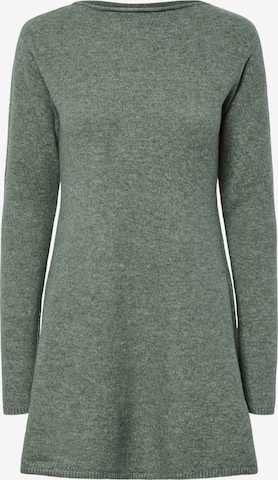 PIECESPletena haljina 'PCJUNNA' - zelena boja: prednji dio
