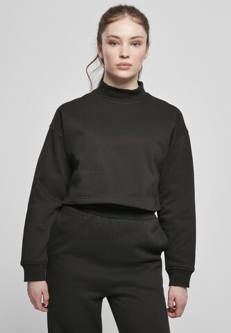 Urban Classics Sweatshirt in Black: front