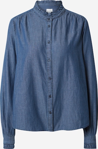 Lindex Blouse 'Alba' in Blue: front