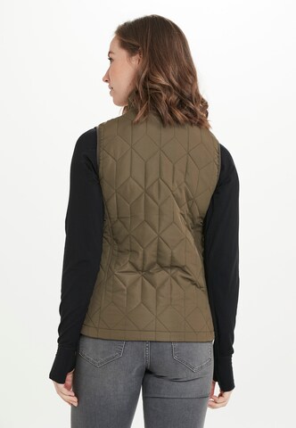 Weather Report Sports Vest 'Peggy' in Brown