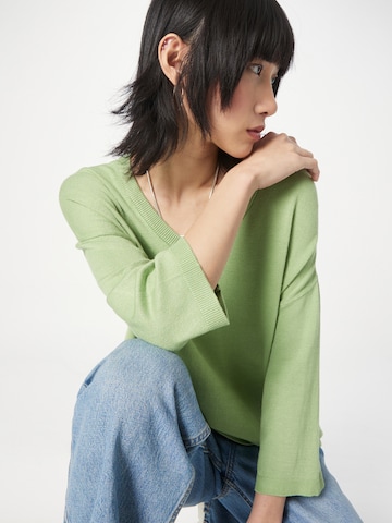 Fransa Sweater 'BLUME' in Green