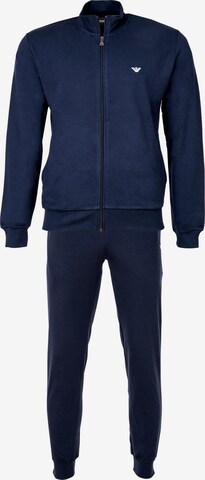 Emporio Armani Trainingspak in Blauw: voorkant