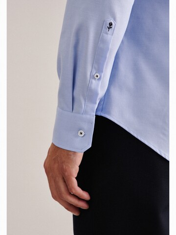 SEIDENSTICKER Slim fit Business shirt in Blue
