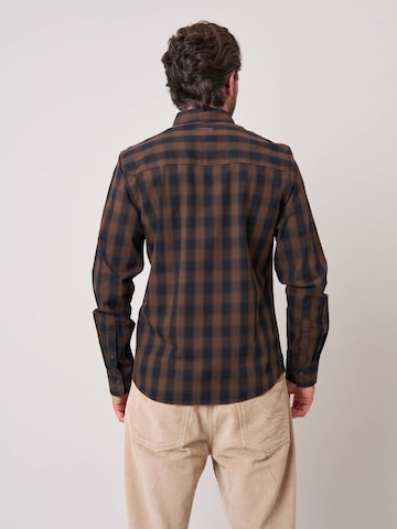 Coupe regular Chemise Deeluxe en marron