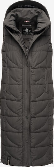 NAVAHOO Gilet 'Brezelchen' en gris, Vue avec produit