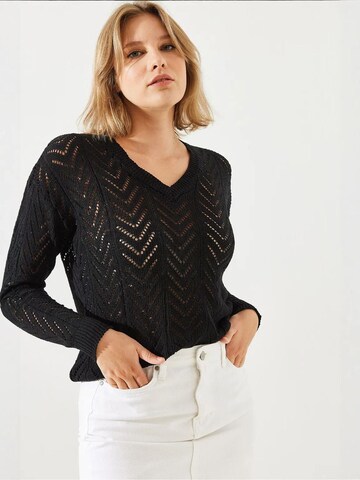 Pull-over Bianco Lucci en noir