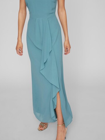 VILA Evening Dress 'MILINA' in Blue