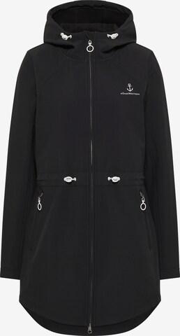 Veste fonctionnelle DreiMaster Maritim en noir : devant