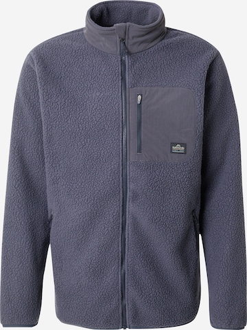 KathmanduTehnička flis jakna 'CO-Z' - siva boja: prednji dio