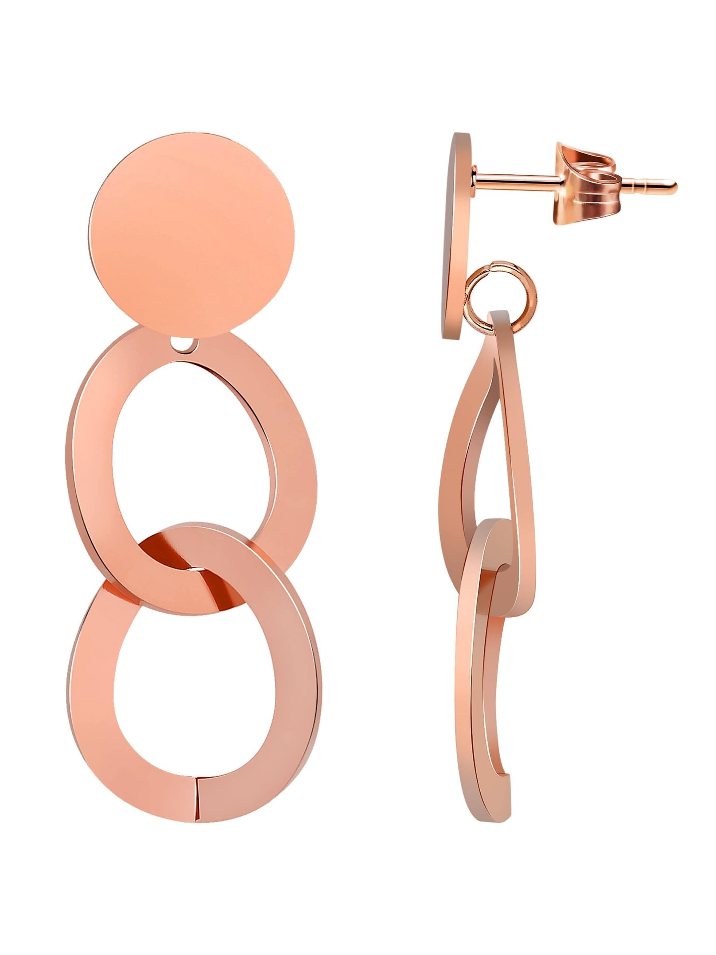 Akzent Earrings 'Missah, langlebig' in Gold