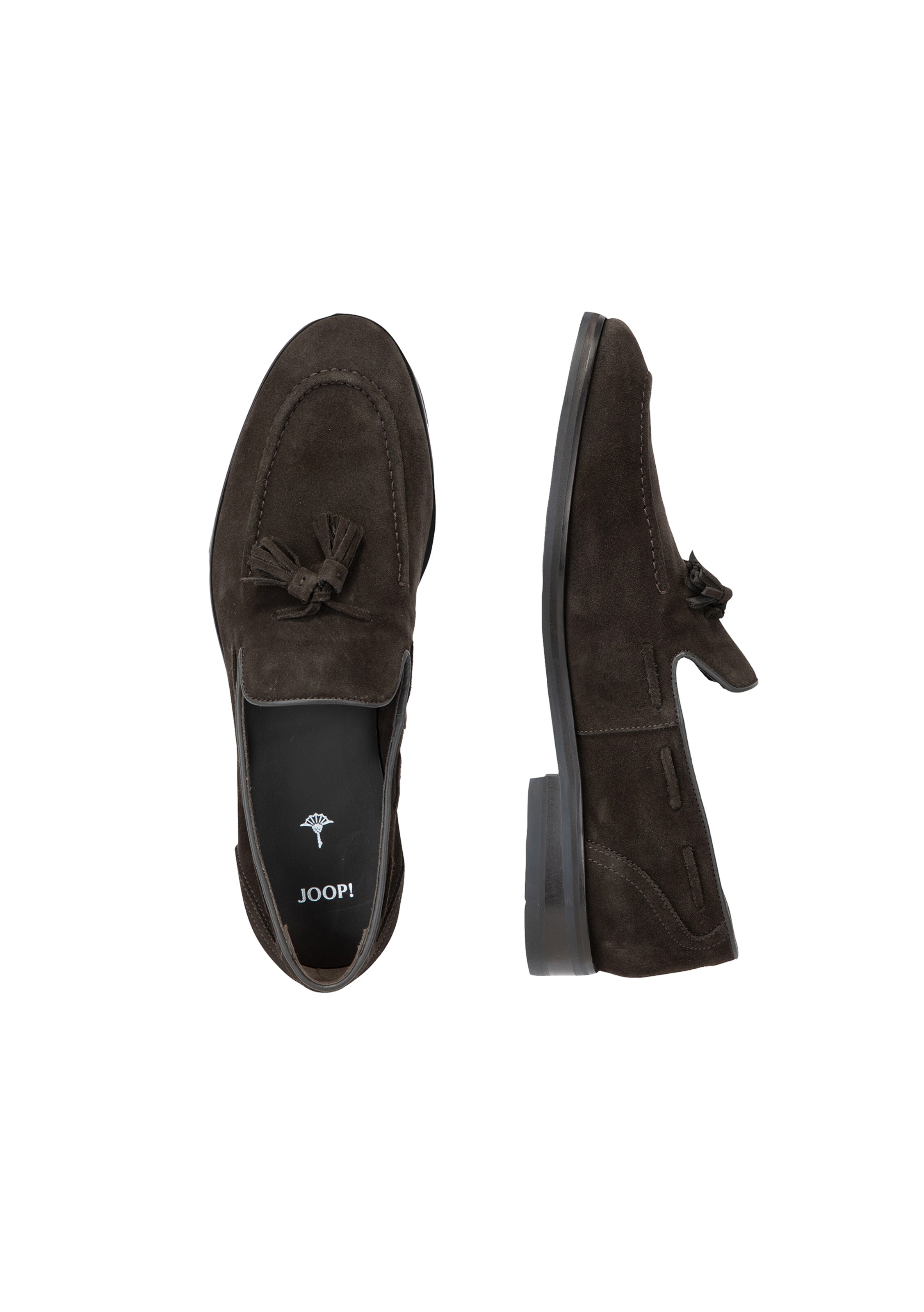 Slipper 'Velluto Kleitos Flex' di JOOP! in marrone