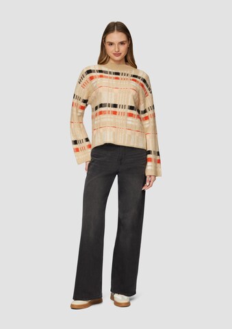 s.Oliver Sweater in Beige