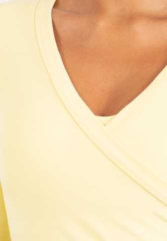 T-shirt 'Niora' Smilodox en jaune