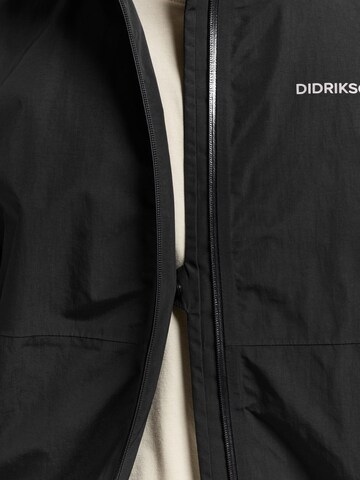 Didriksons Regenjacke 'Dario' in Schwarz