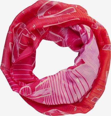 CECIL Tube Scarf in Pink: front