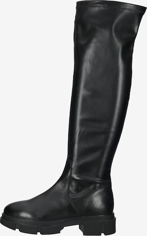 SANSIBAR Over the Knee Boots in Black