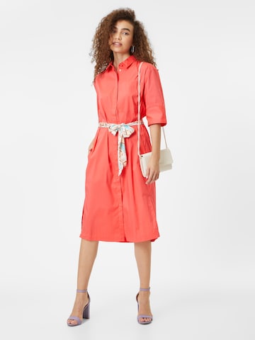 s.Oliver BLACK LABEL Shirt Dress in Orange