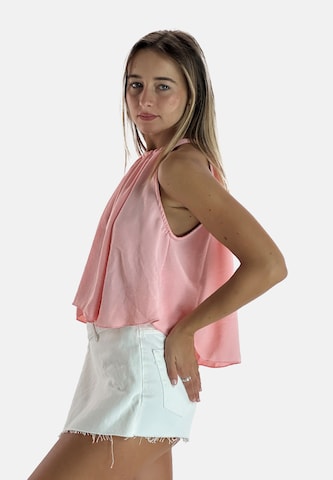 Camicia da donna di Elara in rosa