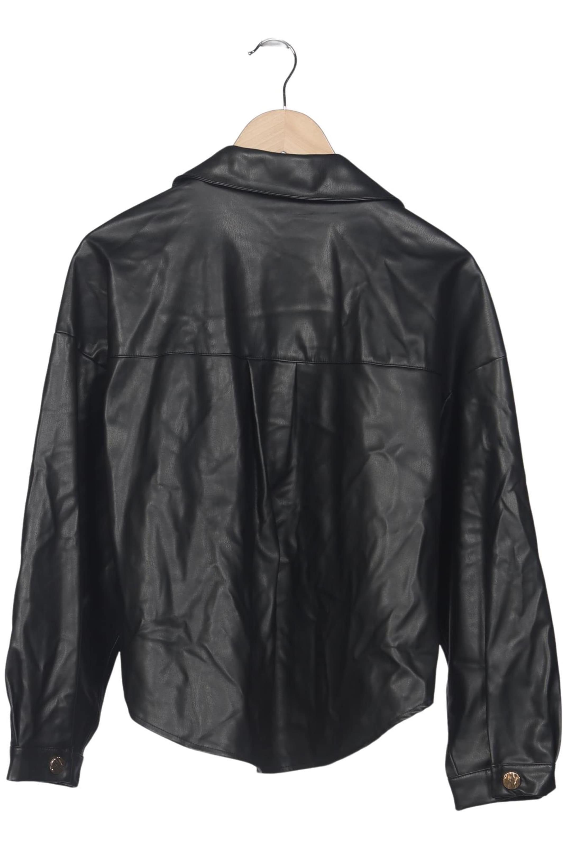 ZARA Jacket & Coat in M in Black