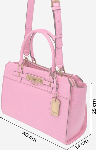 GUESS Handbag 'RAFFIE' in Pink