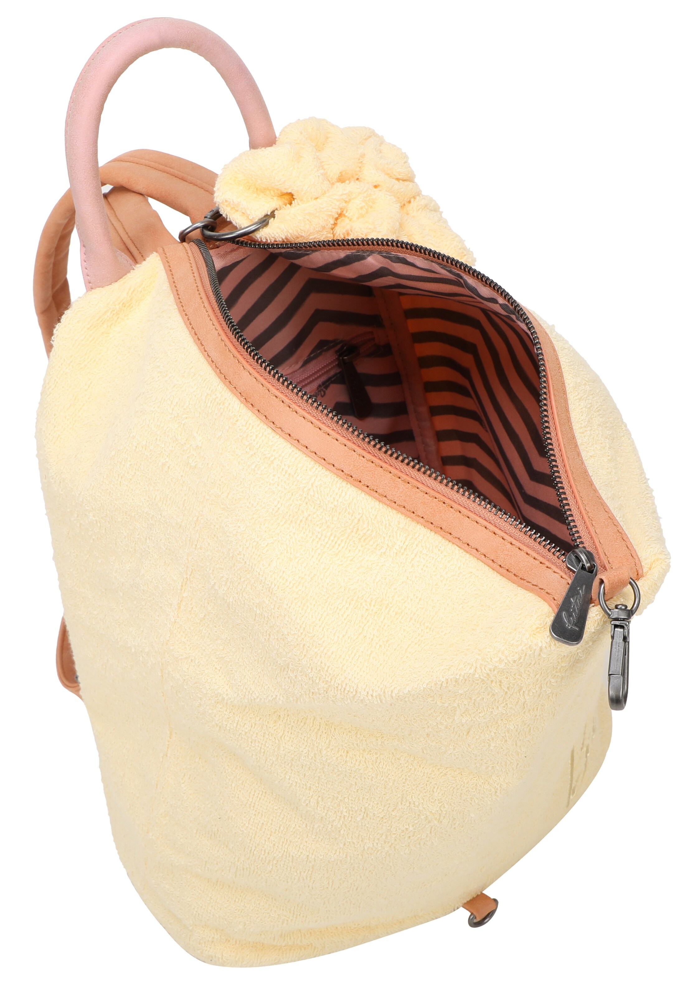 Fritzi aus Preußen Rucksack 'Marit Frottee Limited Barbie' in Gelb