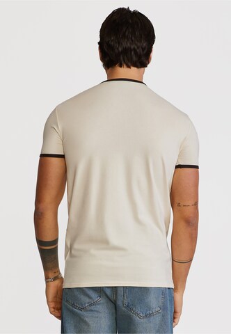 SikSilk Tričko 'Ringer' – béžová