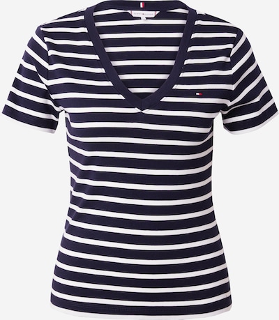 TOMMY HILFIGER Majica 'Cody' u morsko plava / svijetlo crvena / bijela, Pregled proizvoda