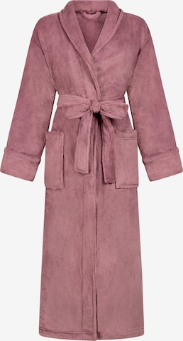 purpurinė Hunkemöller Ilgas vonios chalatas: priekis
