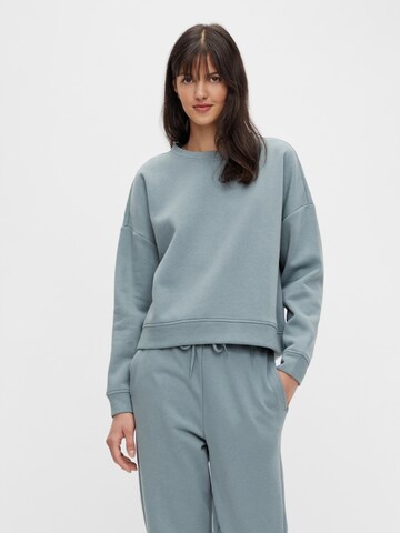 PIECES Sweatshirt 'Chilli' in Blau: predná strana