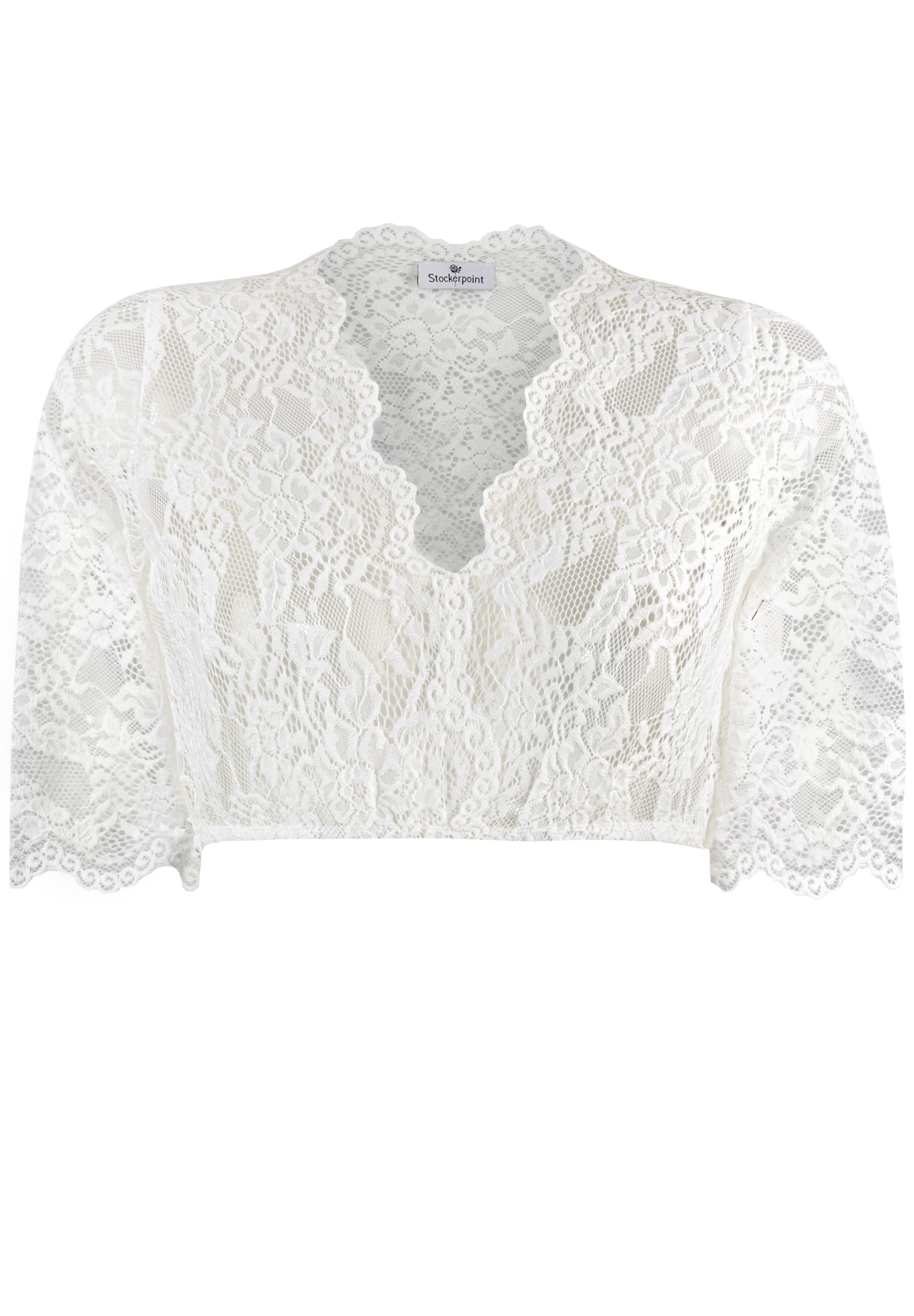 STOCKERPOINT Trachtenbluse 'Alaya' in Beige: Vorderseite