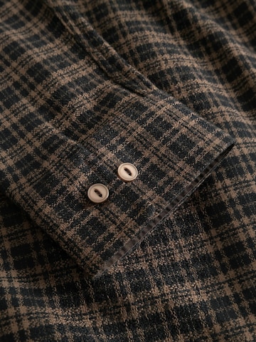 GABBA Comfort Fit Shirt ' sven ' in Braun