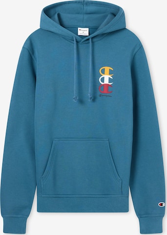 Sweat-shirt Champion en bleu : devant