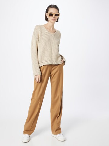 HUGO Red Sweater 'Sestrelly' in Beige