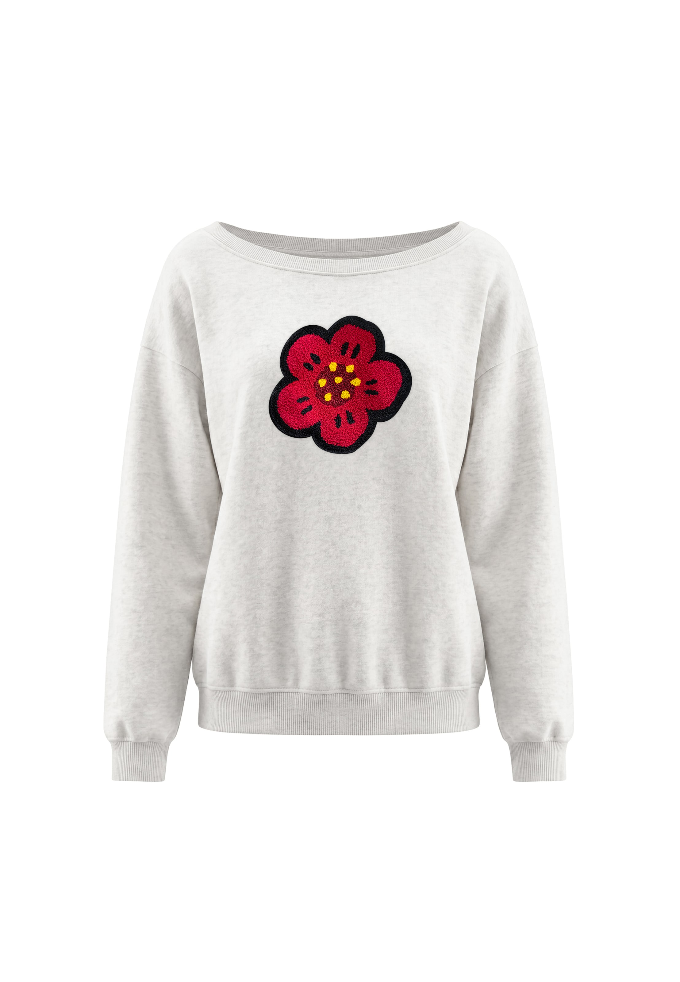 Sweat-shirt MYMO en blanc : devant
