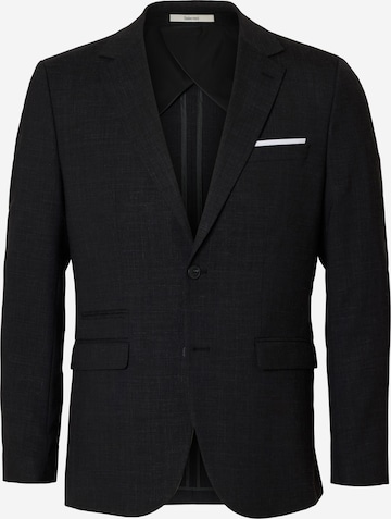 Slim fit Giacca da completo di SELECTED in nero: frontale