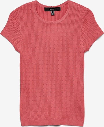 Pull-over 'VMSilje' VERO MODA en rose : devant