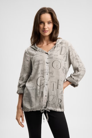 Soccx Blouse in Grey: front