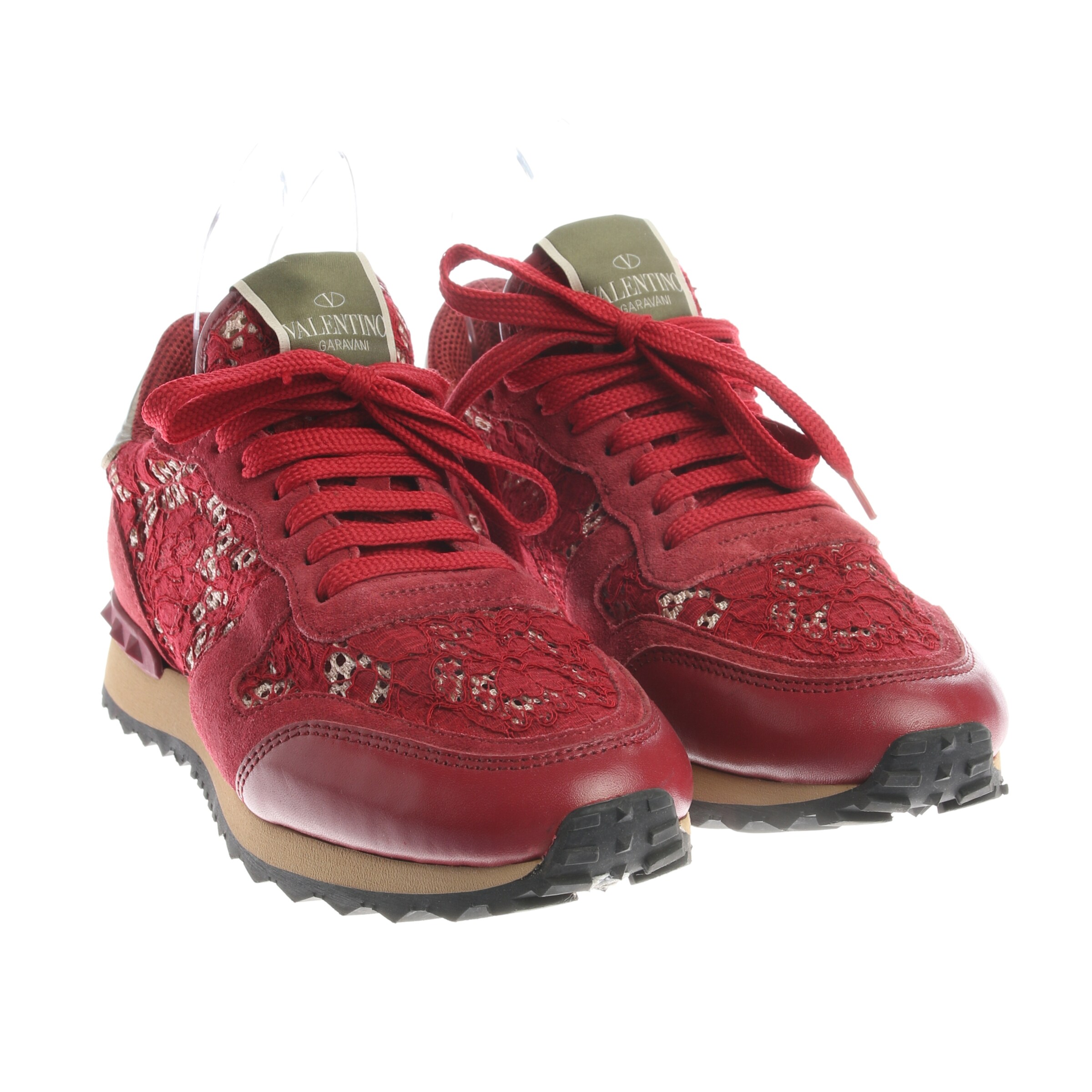 VALENTINO Turnschuhe / Sneaker 38,5 in Rot: Vorderseite