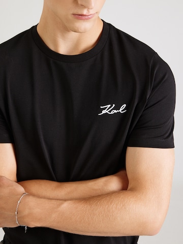 Karl Lagerfeld T-Shirt in Schwarz