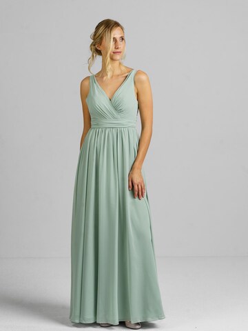 ANNIS WIESBADEN EST. 2021 Evening Dress 'Jade' in Green: front
