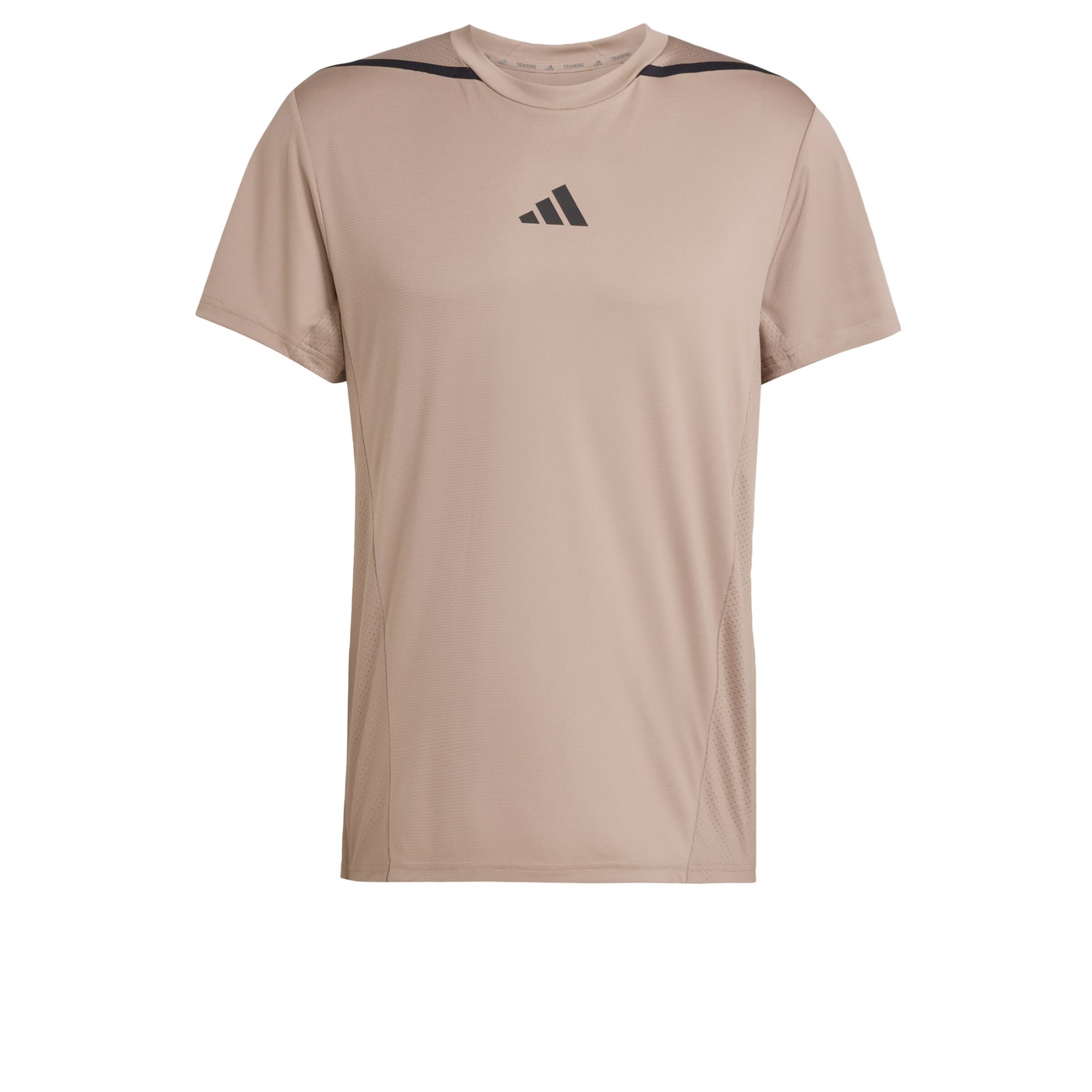 ADIDAS PERFORMANCE Performance shirt 'Designed for Training Pro' in Brown: front