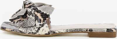 Gianluca Pisati Damen Pantolette Emy in beige, Produktansicht