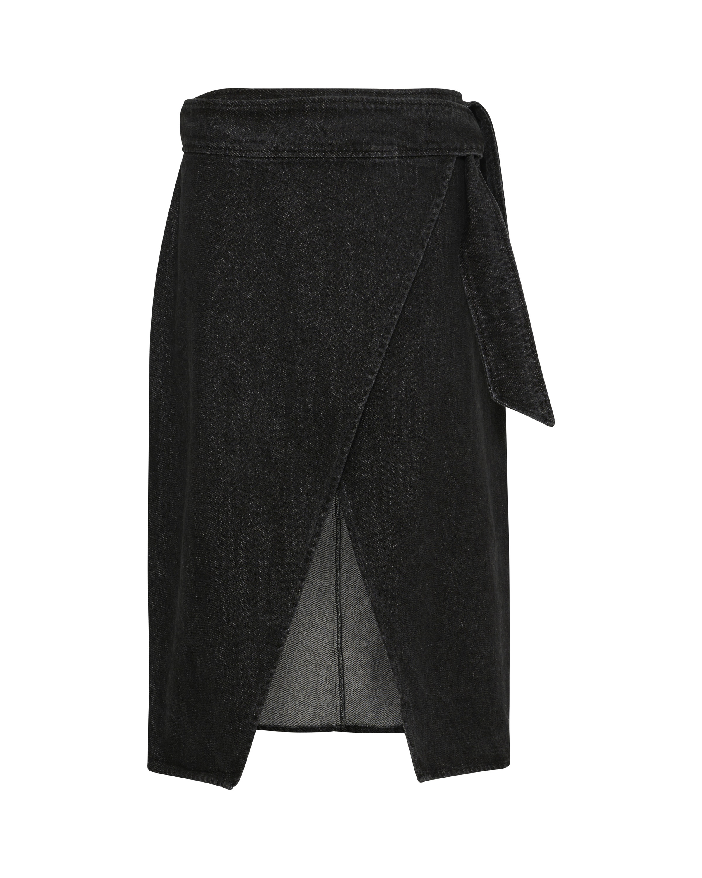 SOAKED IN LUXURY Rock 'Alba' in Schwarz: Vorderseite