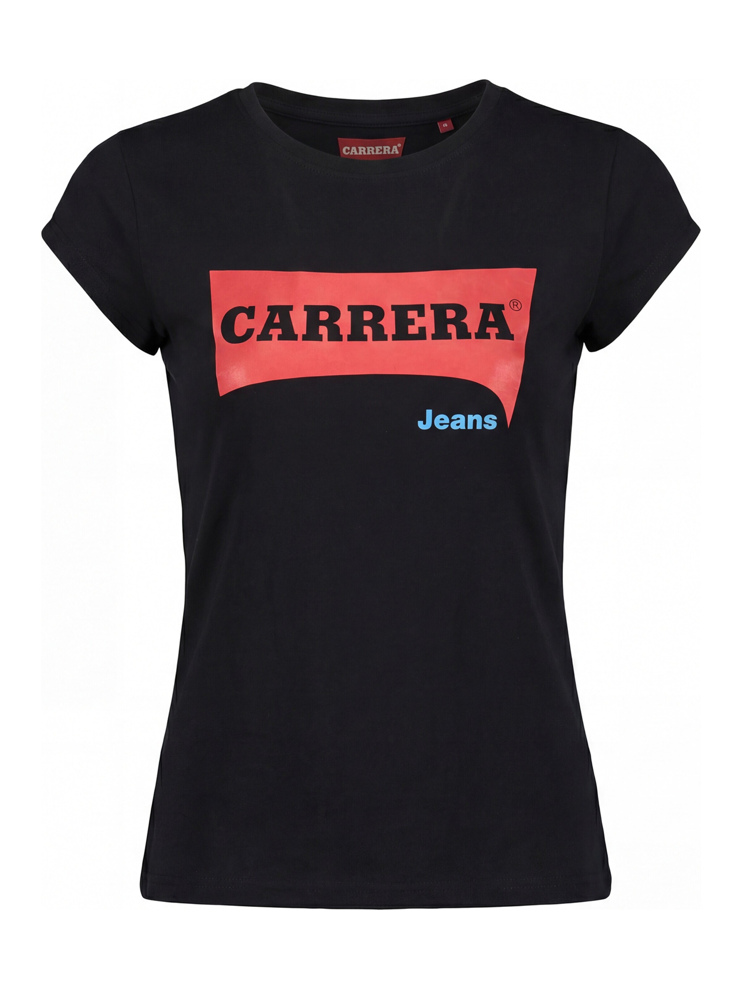 Carrera Jeans Shirt 'Logo'‌‌‌‌‌ in Schwarz: Vorderseite