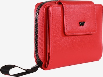 Braun Büffel Wallet 'Capri' in Red